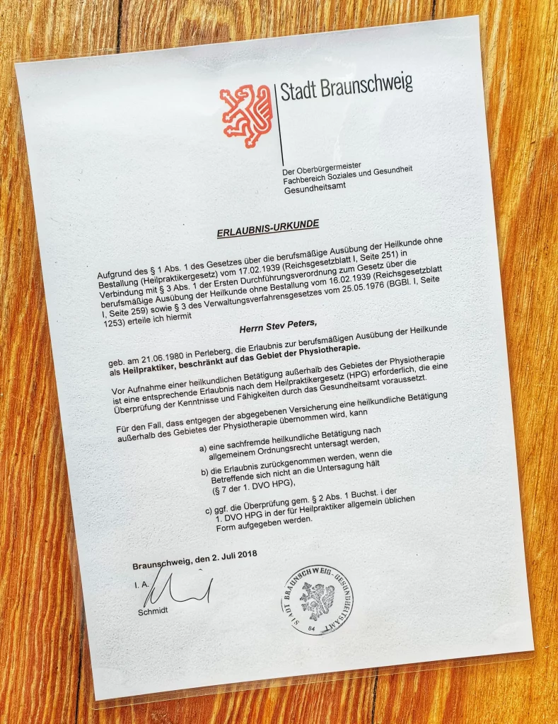 2018 Heilpraktiker-Erlaubnis